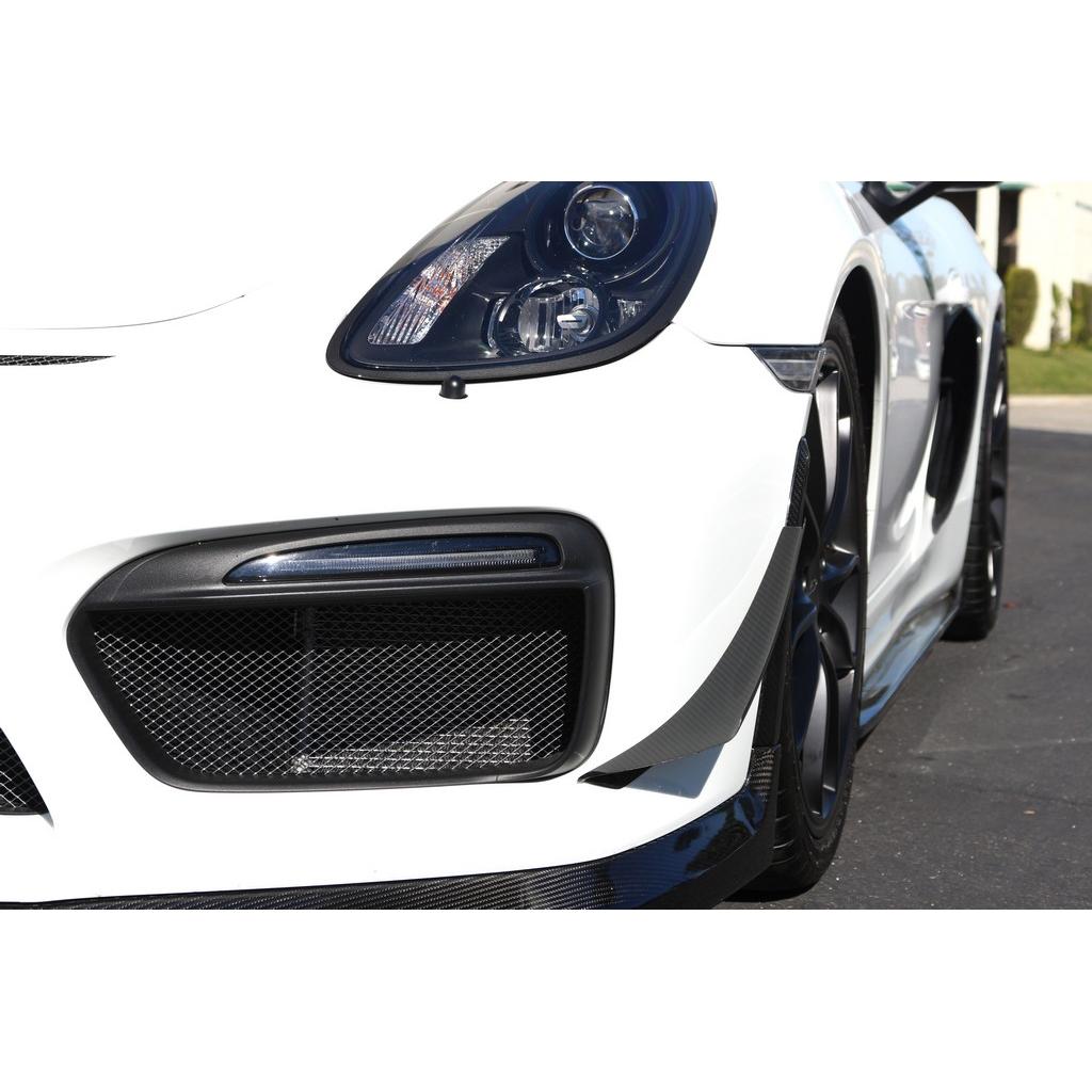 -APR Performance Porsche 981 Cayman GT4 Front Bumper Canards 2015-2016