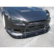 Load image into Gallery viewer, -APR Performance Mitsubishi Evolution X with OEM lip Front Wind Splitter 2008-2016