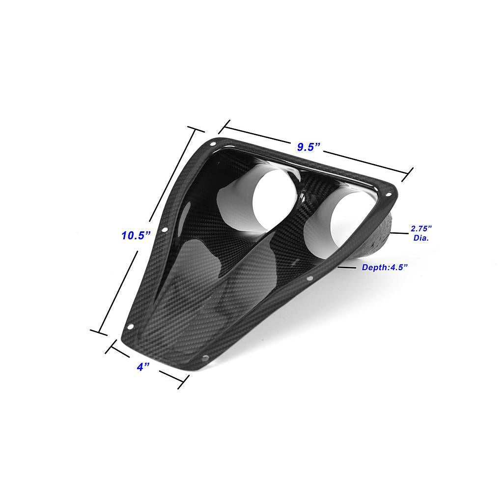 -APR Performance Universal Fitment Dual NACA Ducts