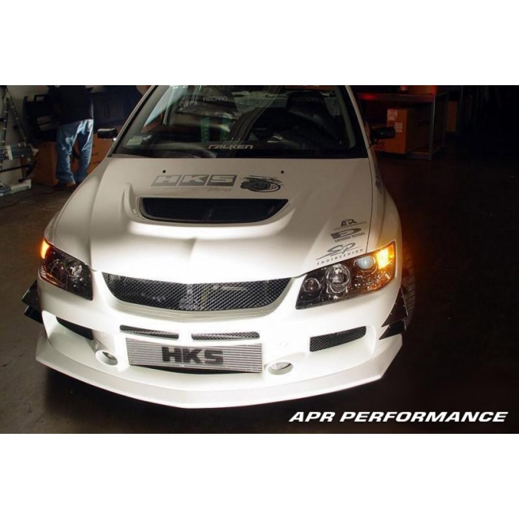 -APR Performance Mitsubishi Evolution 8 / 9 Front Bumper w/ Front Air Dam Incorporated 2003-2007