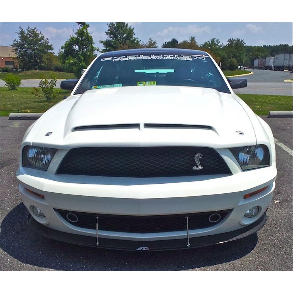 CW-204570-APR Performance Ford Mustang GT500 Front Wind Splitter 2007-2009