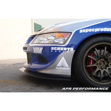 Load image into Gallery viewer, -APR Performance Mitsubishi Evolution 8 Front Wind Splitter 2003-2005