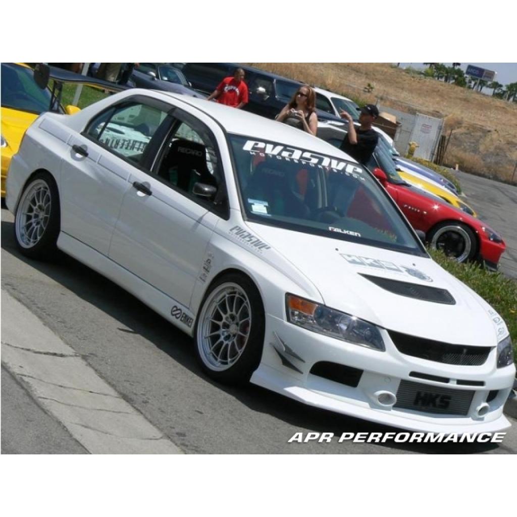 -APR Performance Mitsubishi Evolution 8 / 9 Front Bumper w/ Front Air Dam Incorporated 2003-2007