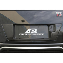 Load image into Gallery viewer, -APR Performance Nissan GTR R35 License Plate Backing 2017-2022