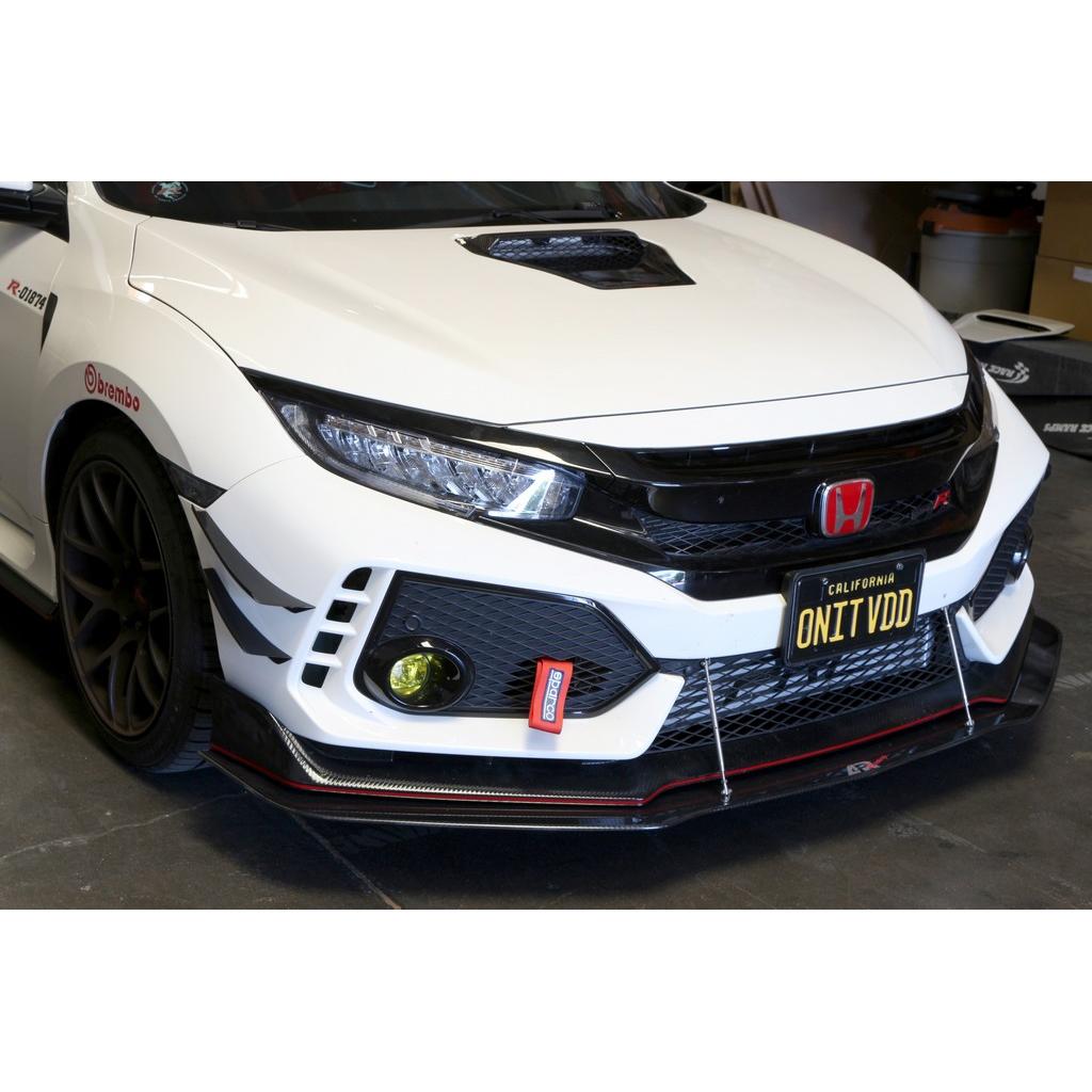 -APR Performance Honda FK8 Civic Type R Front Bumper Canards 2017-2021