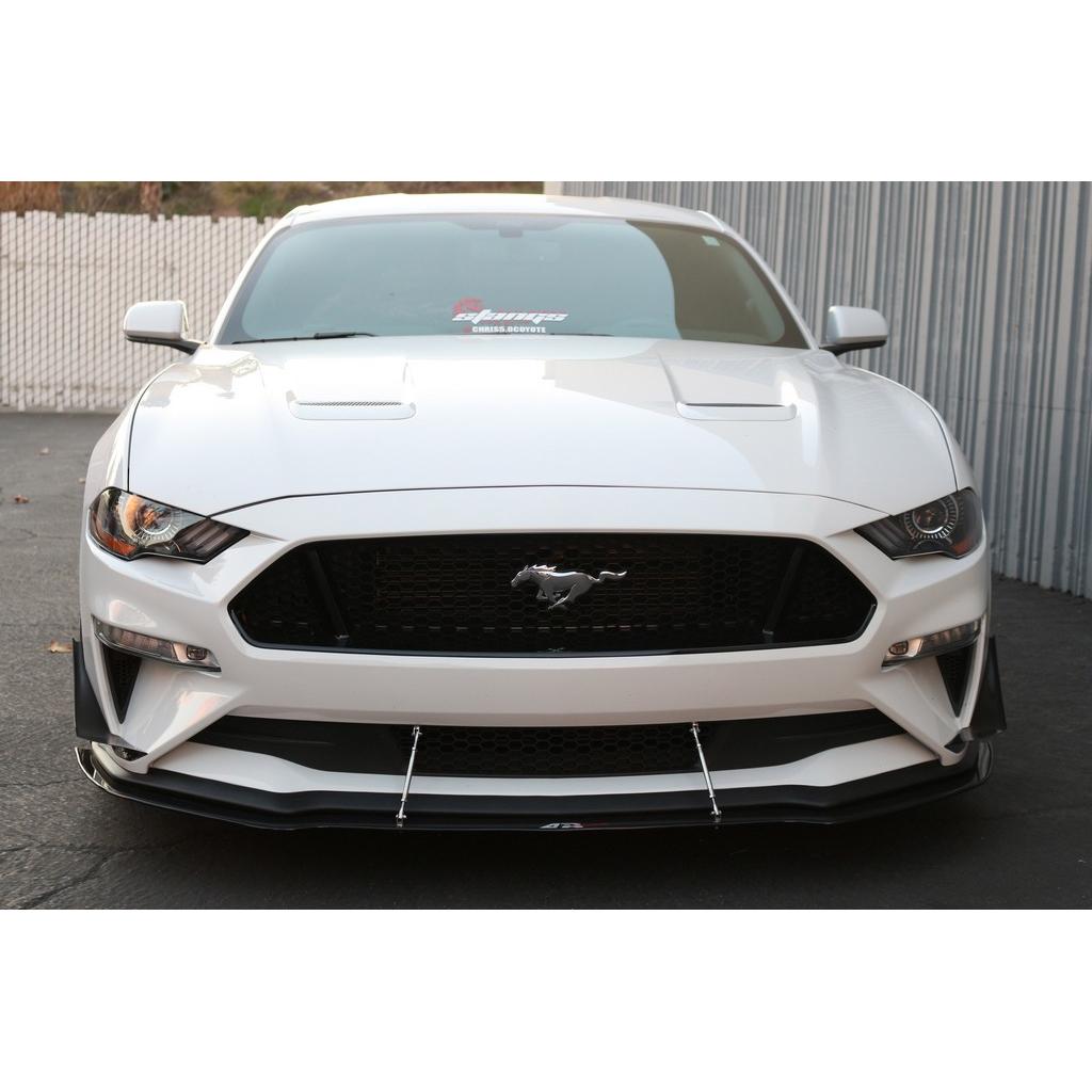 CW-201822-APR Performance Ford Mustang S550 Front Wind Splitter 2018-2023