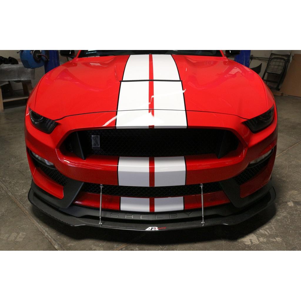 CW-201535-APR Performance Ford Mustang S550 Shelby GT350 / GT350R Front Wind Splitter 2015-2023
