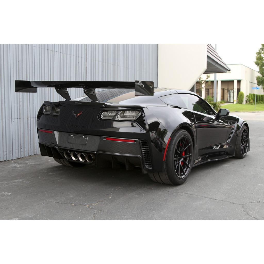 -APR Performance Chevrolet Corvette C7 Z06 / Grand Sport GTC-500 Chassis Mount Adjustable Wing 2015-2019