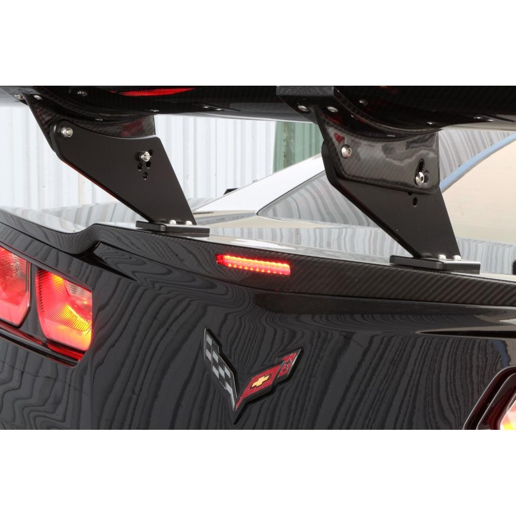 -APR Performance Chevrolet Corvette C7 Z06 / Grand Sport GTC-500 Chassis Mount Adjustable Wing 2015-2019