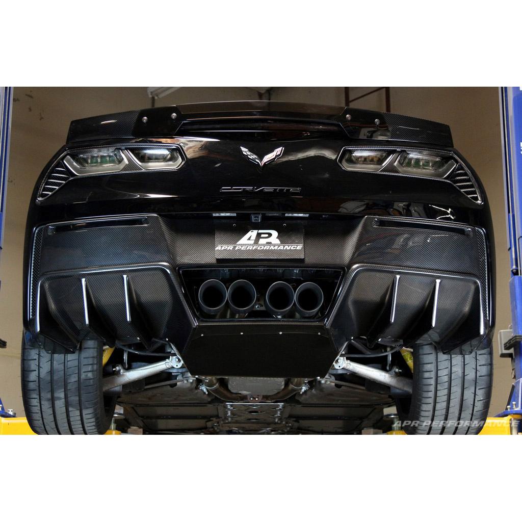 -APR Performance Chevrolet Corvette C7 Z06 Rear Diffuser 2014-2019 Version 2