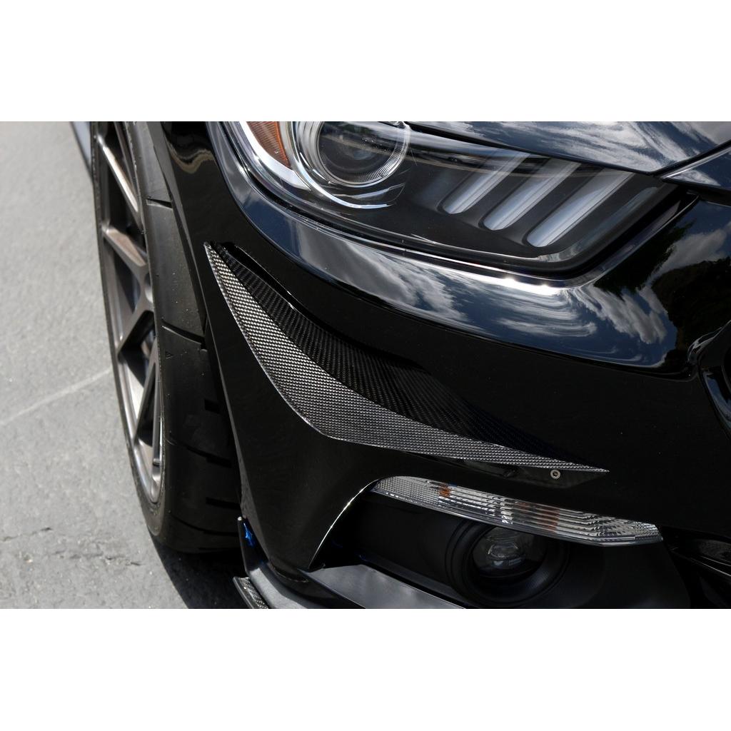 -APR Performance Ford Mustang S550 Front Bumper Canards 2015-2017