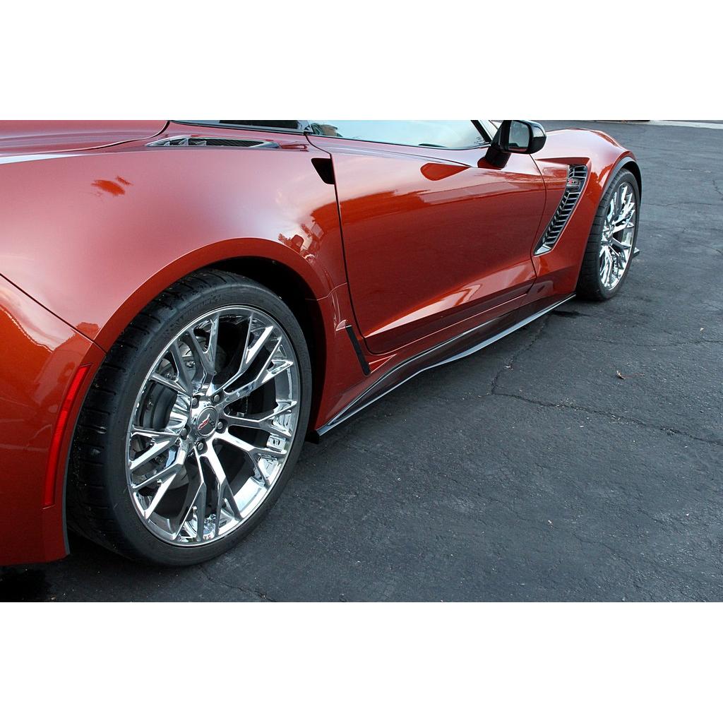 FS-207028-APR Performance Chevrolet Corvette C7 C7 Z06 Side Rocker Extensions/ Side Skirt 2014-19