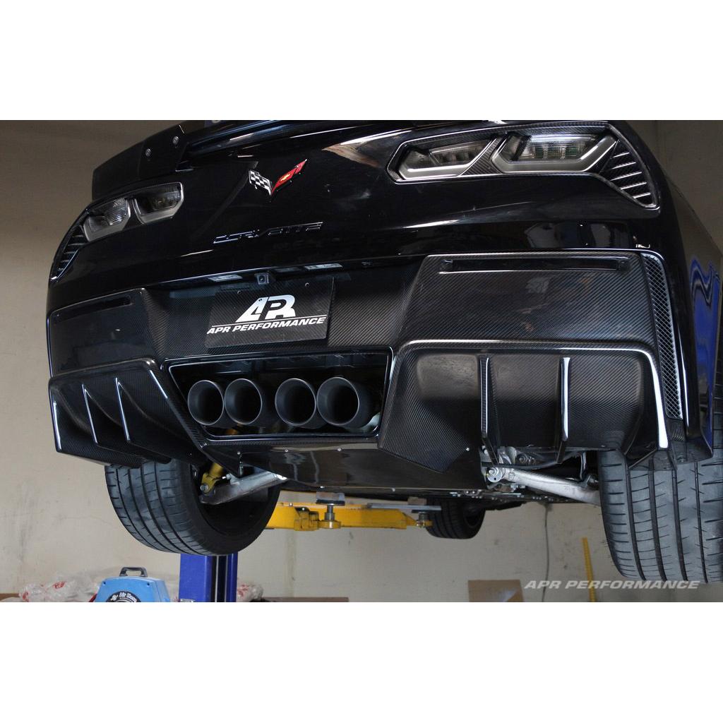 -APR Performance Chevrolet Corvette C7 Z06 Rear Diffuser 2014-2019 Version 2