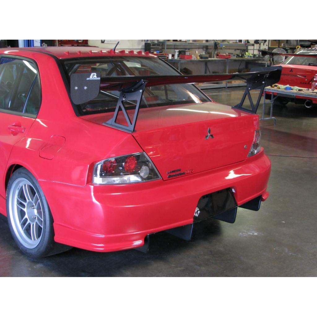 -Mitsubishi Evolution APR EVIL-R Rear Diffuser (Widebody bumper only)