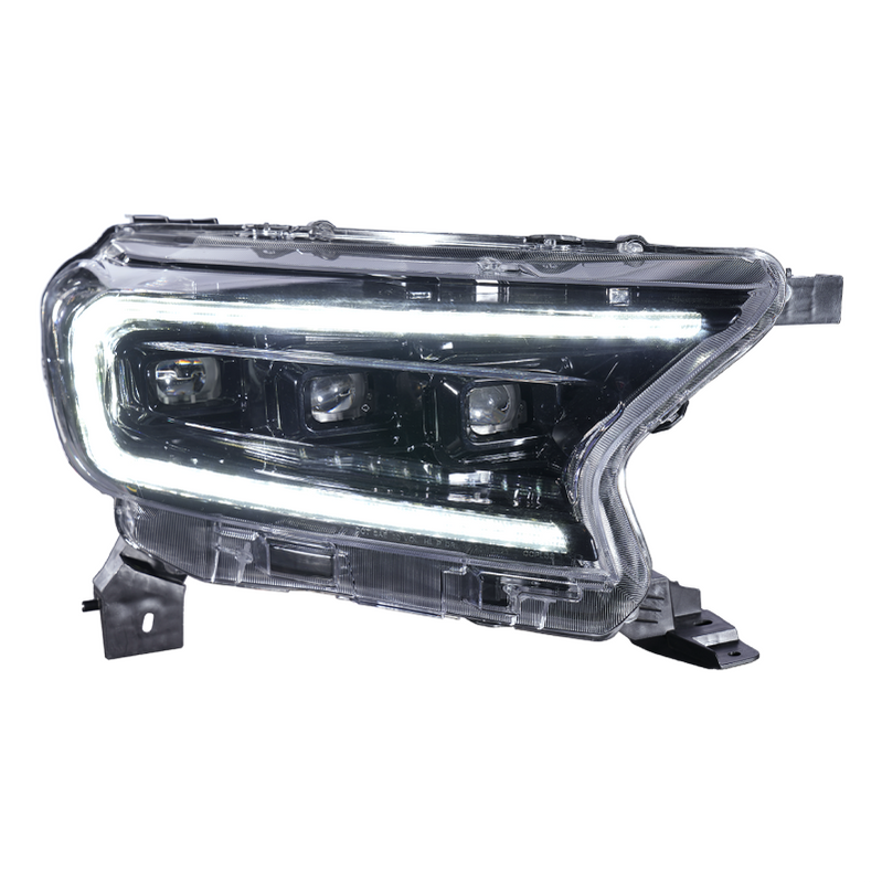 Infinite Series BiLED Headlights w/ LED DRL 2019+ Ford Ranger Black