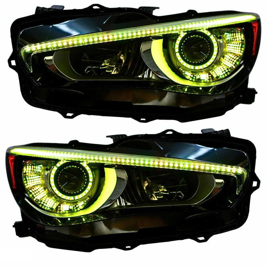 RGB Halo Kits Infiniti Q50 Multicolor Flow DRL Boards (2014-2024)
