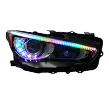 Load image into Gallery viewer, RGB Halo Kits F5 | A20 | P2 - BX1 Infiniti Q50 Multicolor Flow DRL Boards (2014-2024)