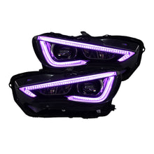 Load image into Gallery viewer, RGB Halo Kits Infiniti Q60 DRL Boards (Multicolor Flow) 2016-2022
