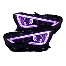 Load image into Gallery viewer, RGB Halo Kits Infiniti Q60 DRL Boards (Multicolor Flow) 2016-2022