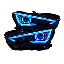 Load image into Gallery viewer, RGB Halo Kits Infiniti Q60 DRL Boards (Multicolor Flow) 2016-2022