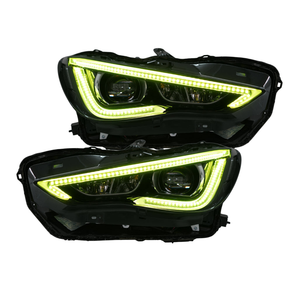 RGB Halo Kits Infiniti Q60 DRL Boards (Multicolor Flow) 2016-2022