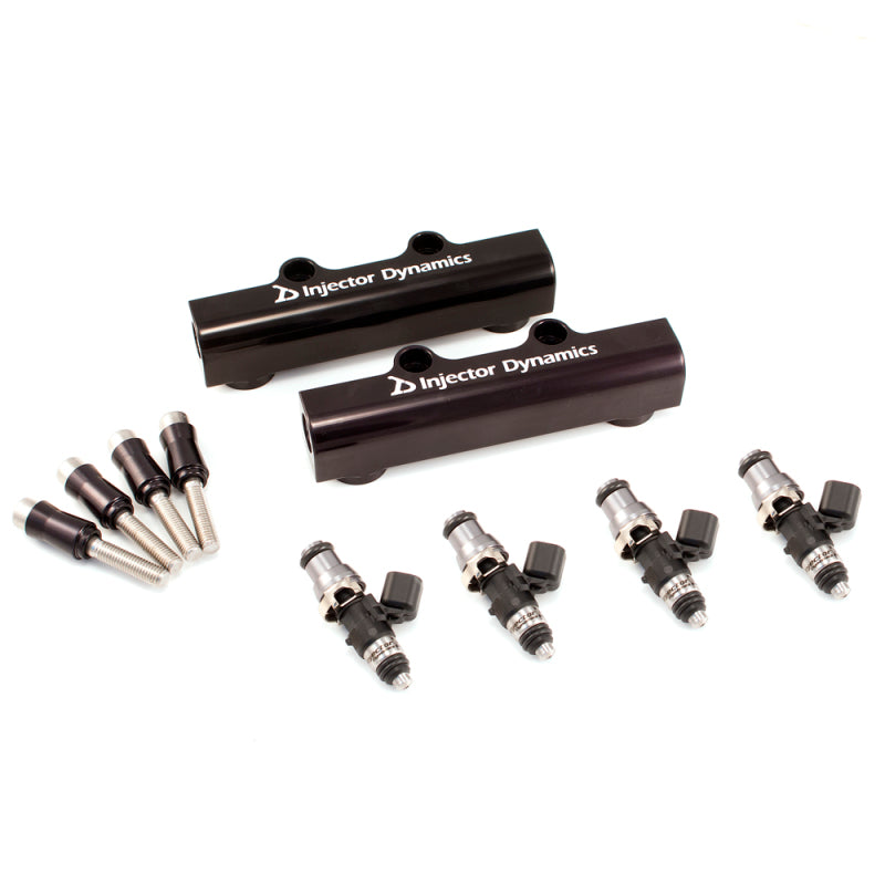 Injector Dynamics 1050cc Inj 04-06 Subaru STI Turbo Top-Feed Conversion Kit Two 2x8 Lower O-Rings - Black Ops Auto Works