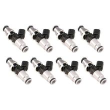 Load image into Gallery viewer, Injector Dynamics - 1050cc Injectors 60mm Length 14mm Grey Adaptor Top - Blue Bottom Adap (Set of 8) - Black Ops Auto Works