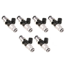Load image into Gallery viewer, Injector Dynamics 1050X Injectors 14mm (Grey) Adaptor Top - (Silver) Bottom Adapter (Set of 6) - Black Ops Auto Works