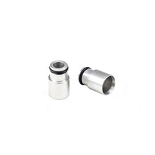 Load image into Gallery viewer, Injector Dynamics +12mm Clear Anodize Bottom Adapter 14mm Lower O-Ring - Black Ops Auto Works