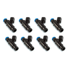 Load image into Gallery viewer, Injector Dynamics 1340cc Injector - 48mm Length - 14mm Top - 14mm Black Bottom Adaptor (Set of 8) - Black Ops Auto Works