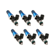 Load image into Gallery viewer, Injector Dynamics 1340cc Injectors - 60mm Length - 11mm Blue Top - 14mm Lower O-Ring (Set of 6) - Black Ops Auto Works
