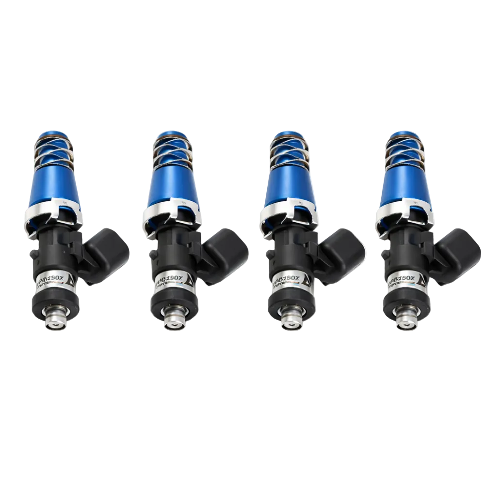 Injector Dynamics ID1050X 05+ Lotus Elise (2ZZ-GE) 11mm (Blue) Adaptor Top Injectors (Set of 4) Injector Dynamics IDX1050.30.01.60.11.4