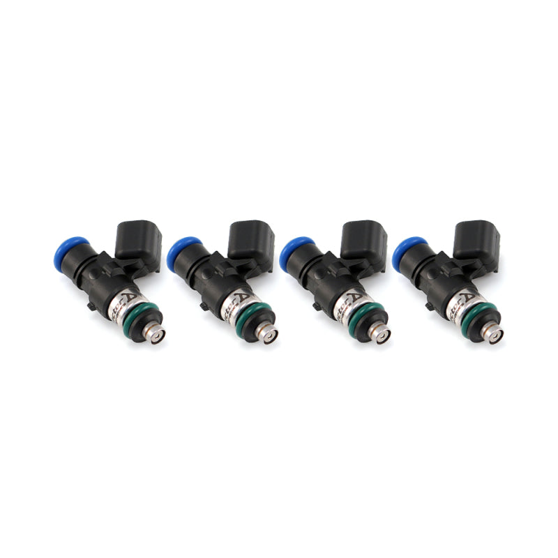 Injector Dynamics ID1050X Fuel Injectors 34mm Length 14mm Top O-Ring 14mm Lower O-Ring (Set of 4) - Black Ops Auto Works