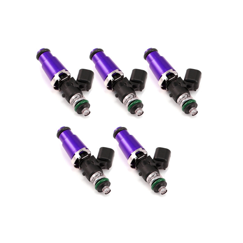 Injector Dynamics ID1050X Injectors 14 mm (Purple) Adaptors (Set of 5) - Black Ops Auto Works