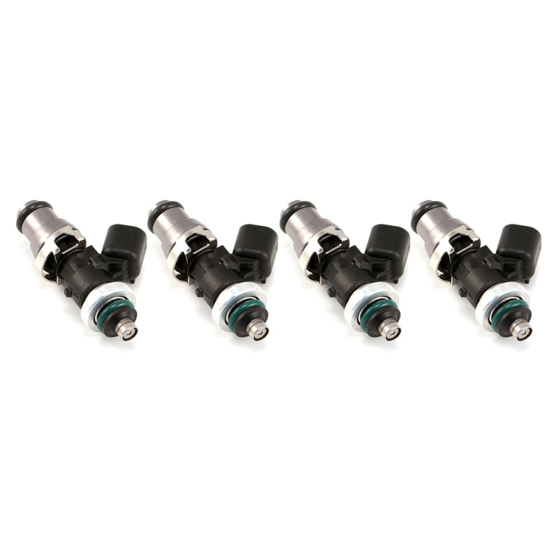 Injector Dynamics ID1050X Injectors 14mm (Grey) Adaptor GTR Lower Spacer (Set of 4) - Black Ops Auto Works