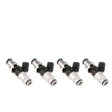 Load image into Gallery viewer, Injector Dynamics ID1300X Injectors- 14mm Top Adapter (Grey) - 14mm (Silver) Lower O-Ring - Set Of 4 - Black Ops Auto Works