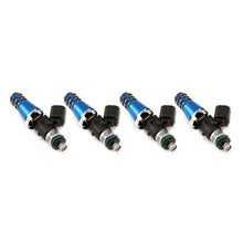 Load image into Gallery viewer, Injector Dynamics Injector Dynamics ID1750-XDS 11mm blue top / 14mm lower O-ring Fuel Injectors (Set of 4)