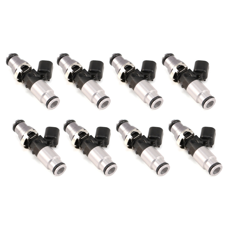 Injector Dynamics Injector Dynamics ID1750-XDS 14mm grey top / silver bottom adapter Fuel Injectors (Set of 8)