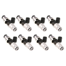 Load image into Gallery viewer, Injector Dynamics Injector Dynamics ID1750-XDS 14mm grey top / silver bottom adapter Fuel Injectors (Set of 8)