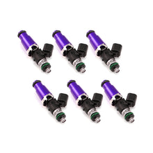 Load image into Gallery viewer, Injector Dynamics Injector Dynamics ID1750-XDS 14mm purple top / 14mm lower O-ring Fuel Injectors (Set of 6)