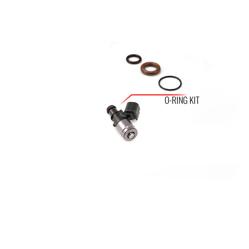 Injector Dynamics O-Ring/Seal Service Kit for Injector w/ 11mm Top Adapter and WRX Bottom Adapter - Injector Dynamics IDXSK.1
