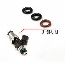 Load image into Gallery viewer, Injector Dynamics Injector Dynamics O-Ring/Seal Service Kit, 14mm Top Adapter and 14mm Bottom O-Rings