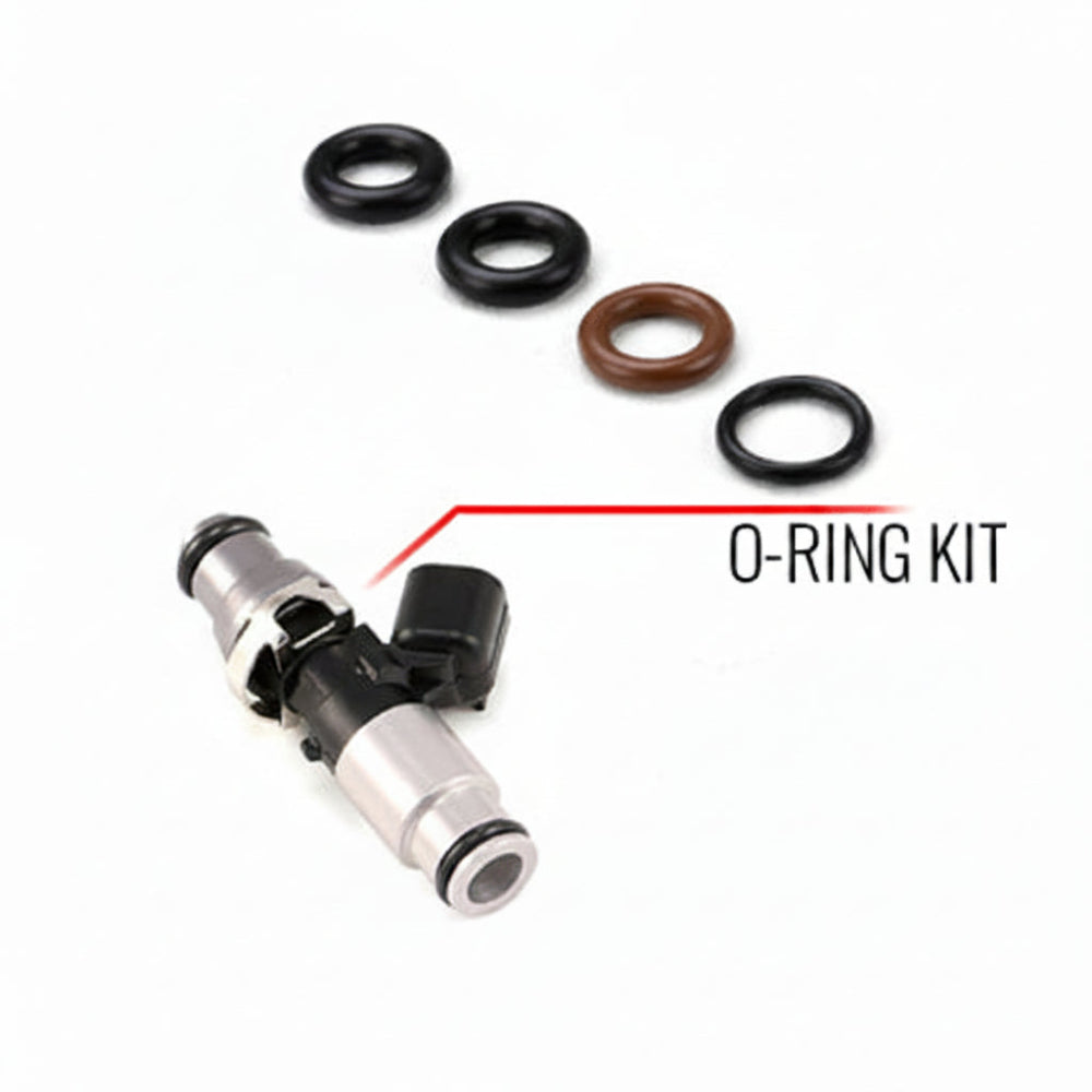 Injector Dynamics Injector Dynamics O-Ring/Seal Service Kit, 14mm Top Adapter and 14mm Clear Bottom Adapter