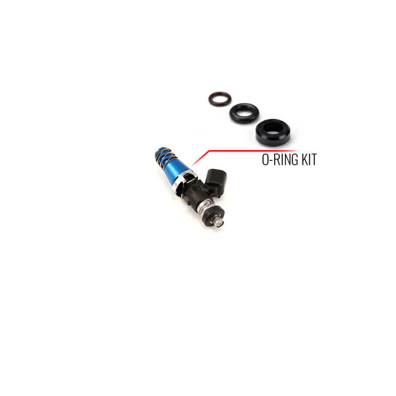 Injector Dynamics O-Ring/Seal Service Kit for Injector w/ 11mm Top Adapter and Denso Lower Cushion - Black Ops Auto Works