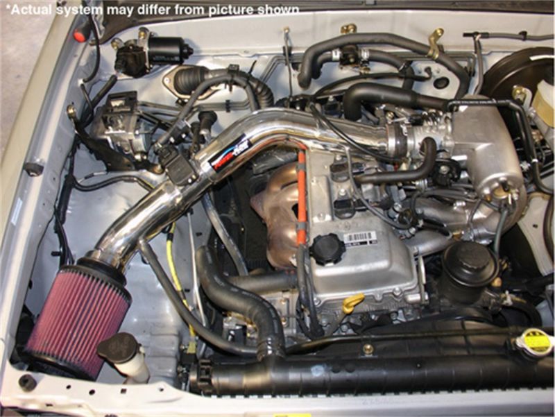 Injen 00-04 Tacoma 2.4L 4 Cyl. 01-04 Tacoma PreRunner 2.7L 4 Cyl. only Polished Power-Flow Air In Injen INJPF2015P