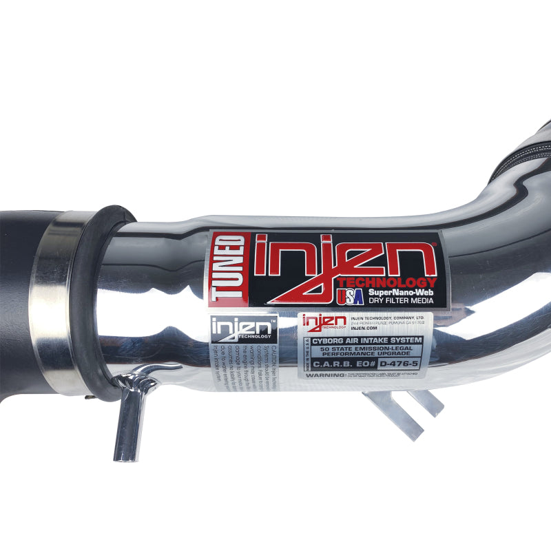 Injen 00-05 Eclipse / 00-03 Galant / 01-04 Sebring / 01-04 Stratus 3.0L V6 Polished Short Ram Intake - Black Ops Auto Works