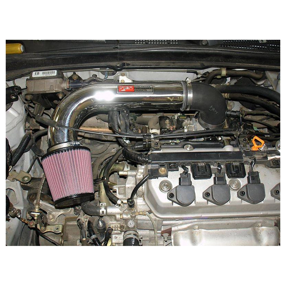 Injen 01-04 Civic Dx/Lx/Ex/Hx Black Short Ram Intake - Injen IS1565BLK - view 5