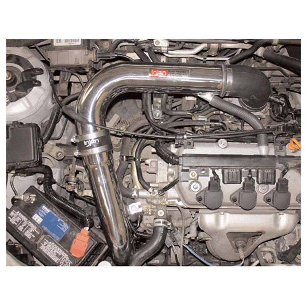 Injen 01-05 Civic Dx Lx Ex AT& MT Black Cold Air Intake - Injen SP1567BLK - view 2