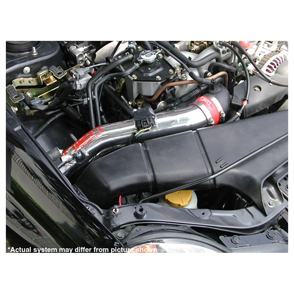 Injen 02-06 Subaru WRX (No Wagon) / 04 STi Wrinkle Red Cold Air Intake *Special Order* - Injen RD1200WR - view 2