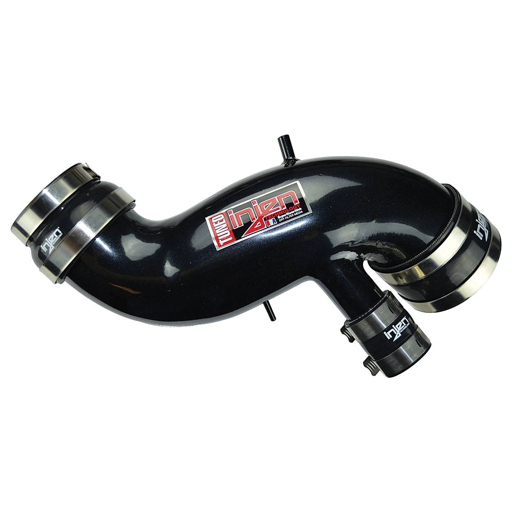 Injen 03-06 Evo 8/9/MR Cast Aluminum Intake System w/ Full Intercooler Piping Black Short Ram Intake - Injen SP1898BLK - view 2